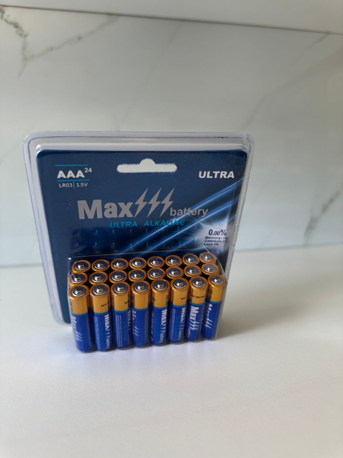 Baterías alcalinas AAA (24-pack)