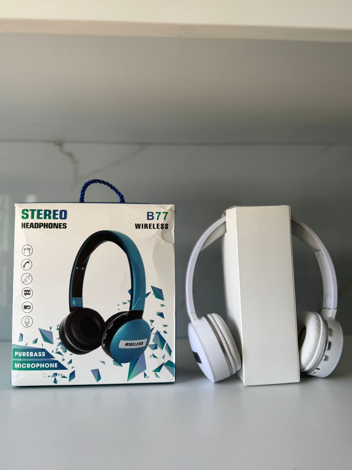 Audífonos inalámbricos de diadema bluetooth recargables