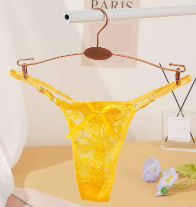 Tanga de encaje sexy unitalla